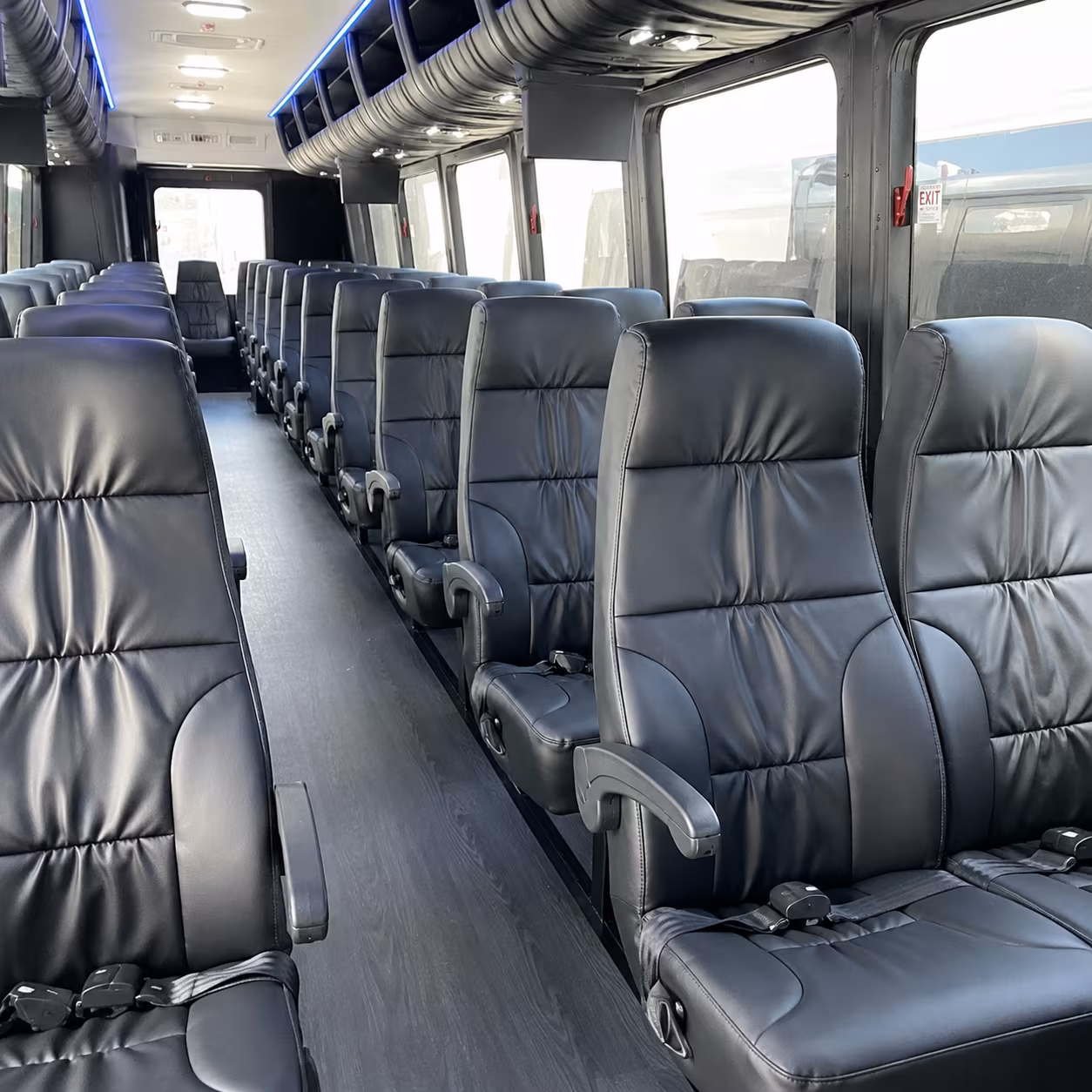pomona airport transportation onboard seating