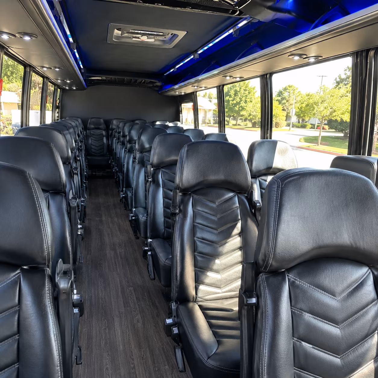 pomona long distance transportation onboard seating